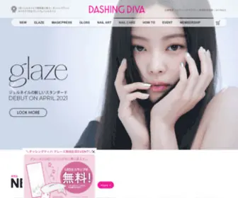 Dashingdivashop.co.jp(1秒ジェルネイルで簡単着せ替え) Screenshot