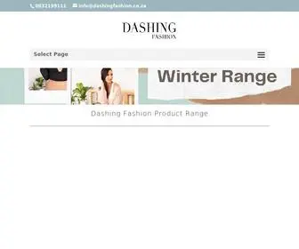 Dashingfashion.co.za(Dashing Fashion) Screenshot