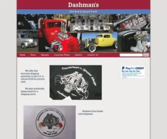 Dashman.net(Dashman's Hot Rod & Speed Parts) Screenshot