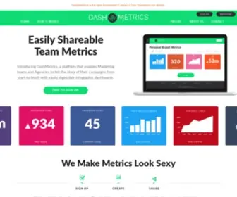 Dashmetrics.io(Dashmetrics) Screenshot