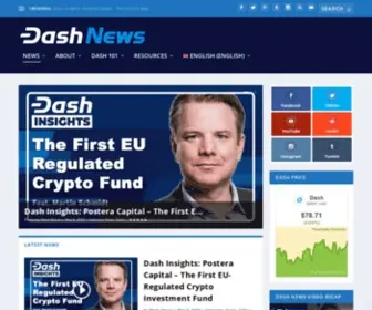 Dashnews.org(Dash News) Screenshot