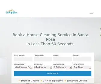 Dashofclean.com(House Cleaning Service (with Prices) in Santa Rosa) Screenshot