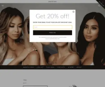 Dashofdao.com(False eyelashes) Screenshot