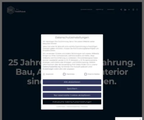 Dasholthaus.de(Agentur für Bau) Screenshot