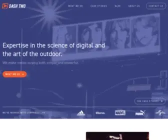 Dashtwo.com(Digital and Outdoor Advertising Agency) Screenshot