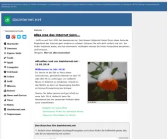 Dasinternet.net(Alles was das Internet kann) Screenshot