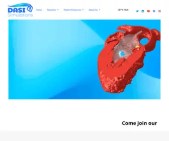 Dasisim.com(DASI Simulations) Screenshot
