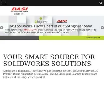 Dasisolutions.com(Welcome, DASI Solutions) Screenshot