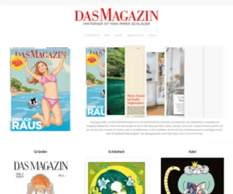 Dasmagazin.de(Das Magazin) Screenshot