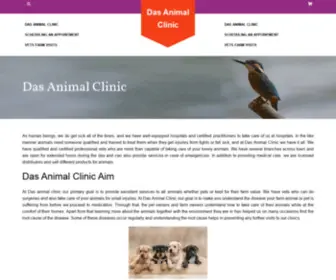 Dasmeerschwein.de(Das Animal Clinic) Screenshot