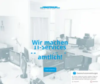 Dasministerium.com(Deine Marketing) Screenshot