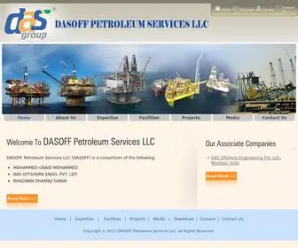 Dasoffpetroleum.com(Das Group) Screenshot