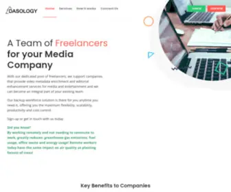 Dasology.com(A team of Freelancers just for your Company) Screenshot