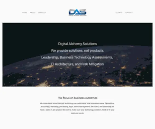 Dasolutions.net(Digital Alchemy Solutions) Screenshot