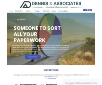 Dassociatesltd.com(Tax & Business Advisors) Screenshot