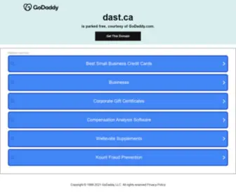 Dast.ca(Site is undergoing maintenance) Screenshot