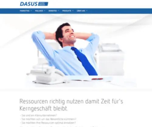 Dasus.ch(DASUS Schmid Services) Screenshot