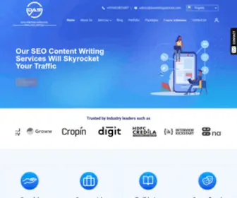 Daswritingservices.com(Best Content Writing Services in India) Screenshot