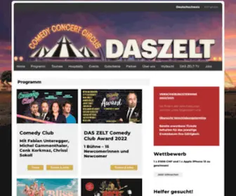 Daszelt.ch(DAS ZELT) Screenshot