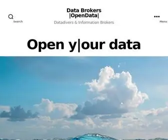 Data-Brokers.de(Promoter of #OpenData & #OpenScience) Screenshot