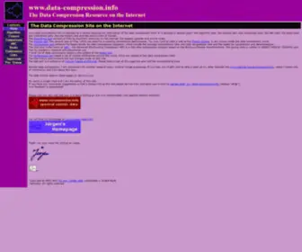Data-Compression.info(The Data Compression Resource) Screenshot