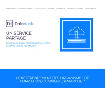 Data-Dock.fr(Bienvenue sur DataDock) Screenshot
