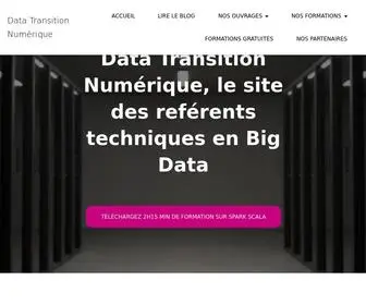 Data-Transitionnumerique.com(Le projet DTN) Screenshot