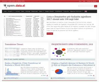 Data.al(Open Data Albania) Screenshot