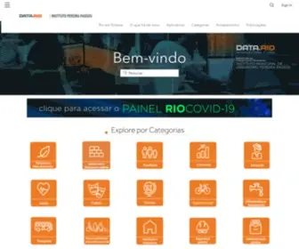 Data.rio(Projeto pioneiro do Instituto Pereira Passos (IPP)) Screenshot