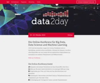 Data2Day.de(Data2day 2020) Screenshot