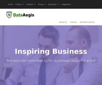 Dataaegis.com(DataAegis Software Pvt) Screenshot