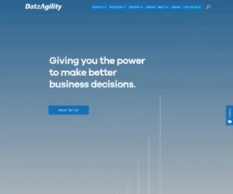 Dataagility.com(Data Agility) Screenshot