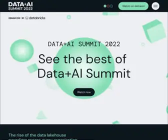 Dataaisummit.com(Data and AI SummitDatabricks) Screenshot