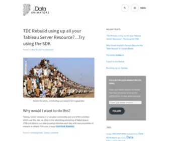 Dataanimators.com(Bringing data to life) Screenshot
