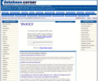 Databasecorner.com(Databasecorner) Screenshot