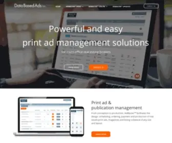 Databasedads.com(Real estate marketing software) Screenshot