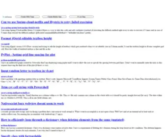 Databasefaq.com(FAQ Database Discussion Community) Screenshot