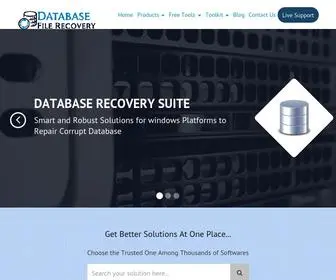 Databasefilerecovery.com(Complete Database Recovery Solutions) Screenshot