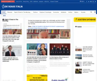 Databaseitalia.it(Database Italia) Screenshot