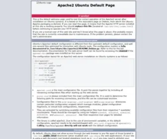 Databaserevolution.com(Apache2 Ubuntu Default Page) Screenshot