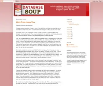 Databasesoup.com(Database Soup) Screenshot