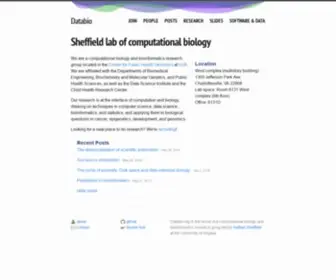 Databio.org(Computational biology and bioinformatics at UVA) Screenshot