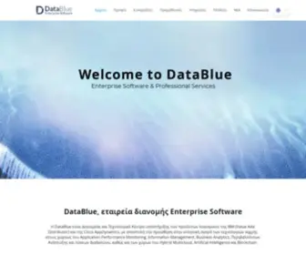 Datablue.gr(Enterprise Software & Professional Services) Screenshot