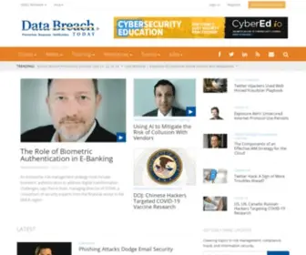 Databreachtoday.asia(Data breach detection) Screenshot
