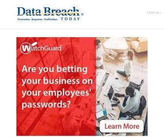 Databreachtoday.com(Data breach detection) Screenshot