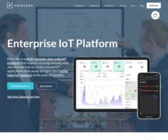 Datacake.de(Low Code IoT Platform) Screenshot
