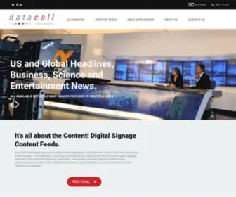 Datacalltech.com(Data Call Technologies) Screenshot