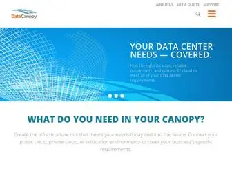 Datacanopy.com(Your Data Center Needs) Screenshot