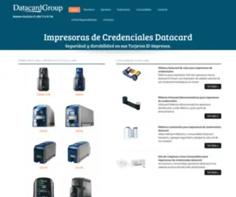 Datacardmexico.com(Datacard Solutions) Screenshot