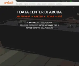 Datacenter.it(I data center Aruba) Screenshot